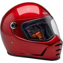 Lane Splitter 22.06 Casco — L, rojo cereza metálico, brillo